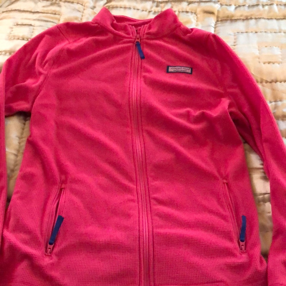 Girls XL vineyard vines zip up
